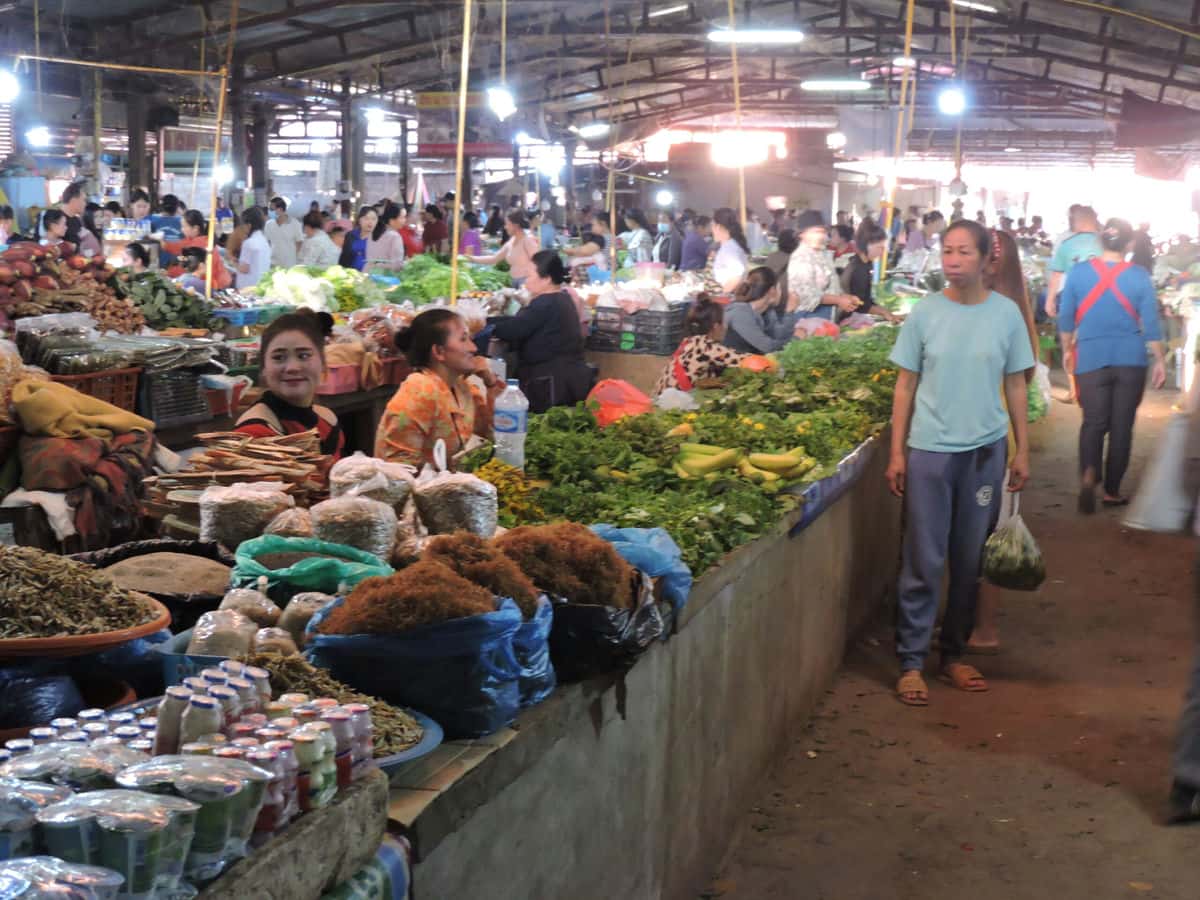 Exploring the Vibrant Thaladlao Fresh Market: A Feast for the Senses